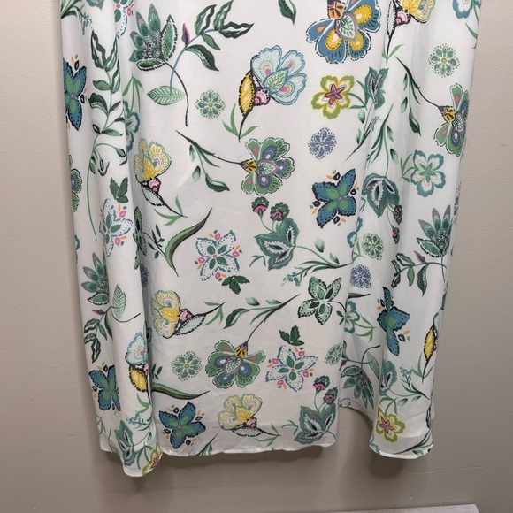 Addition Elle Responsible, Floral Asymmetrical Wrap Midi Dress Size 18 NWOT - Picture 15 of 16